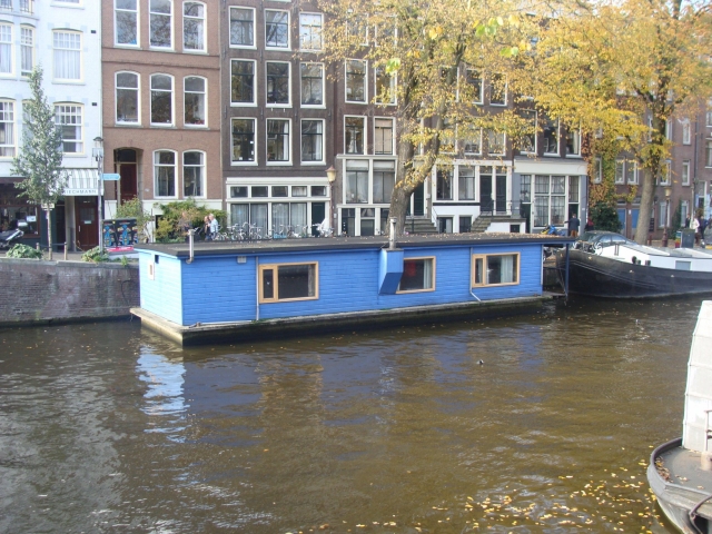 The Blue Houseboat 